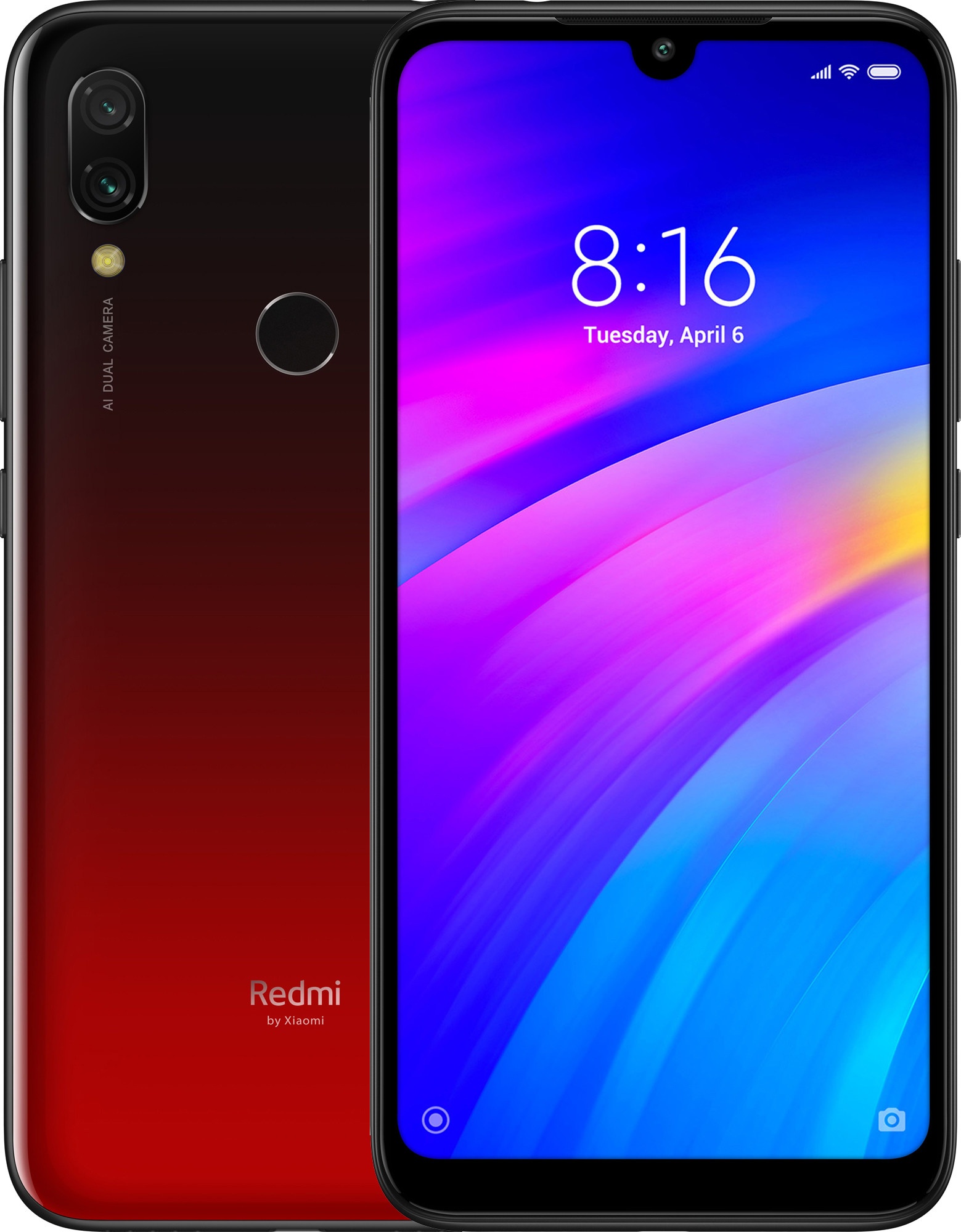 

Смартфон XIAOMI Redmi 7 2/16GB Lunar Red