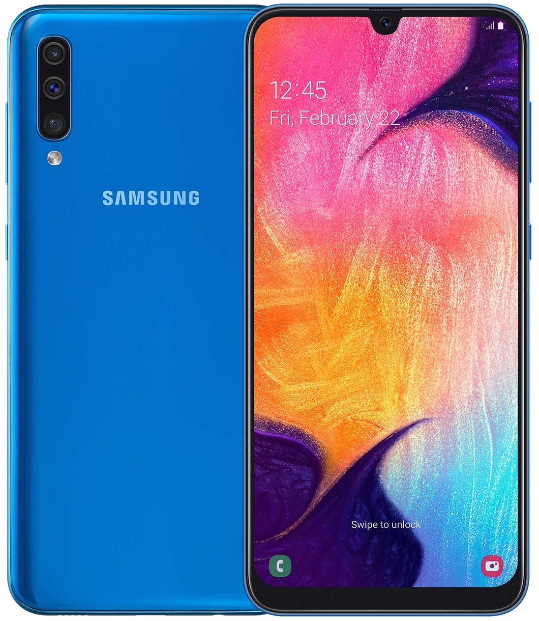 Смартфон Samsung A505F Galaxy A50 6/128GB Blue (SM-A505FZBQSEK) в Києві