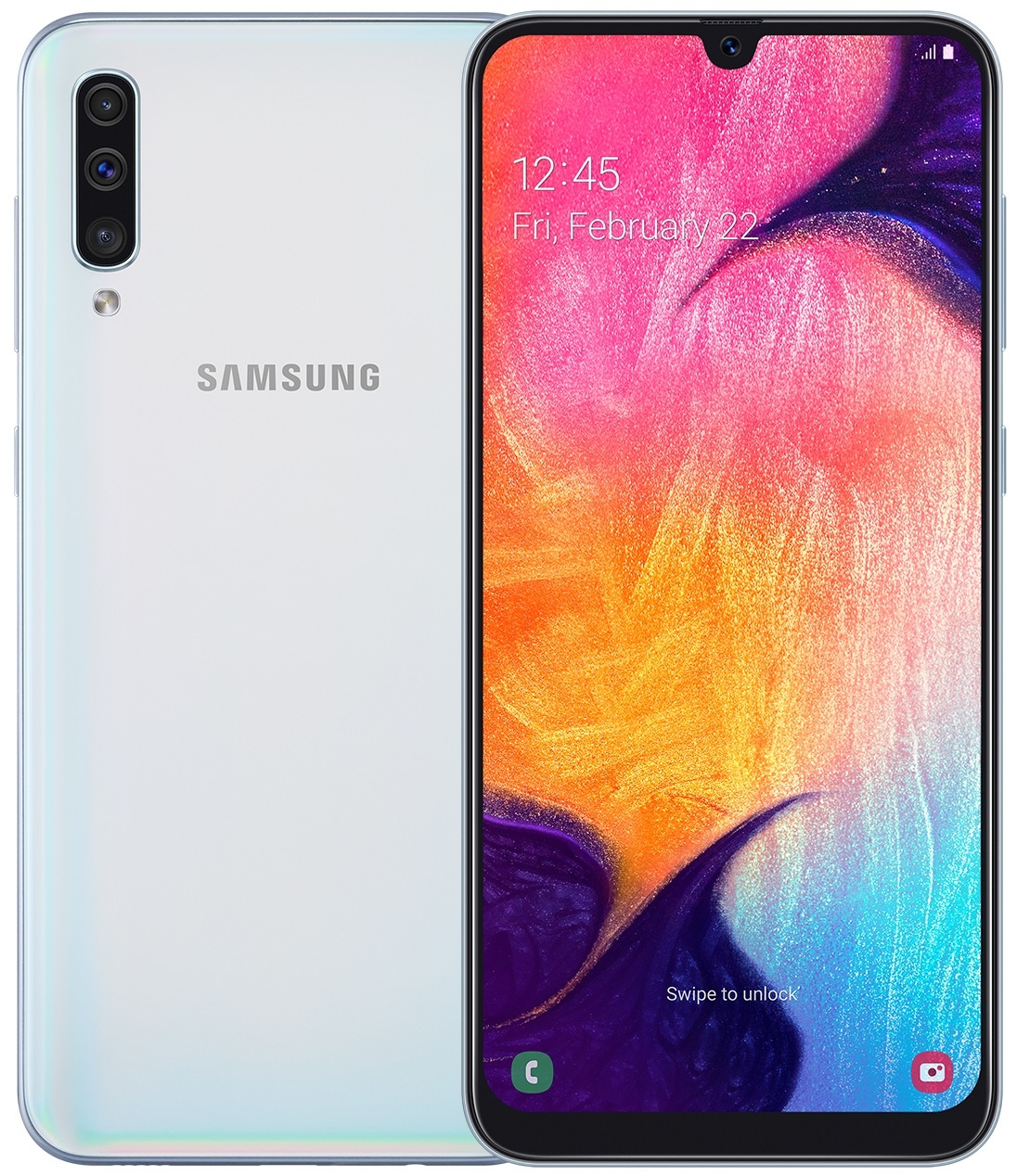 Смартфон Samsung A505F Galaxy A50 6/128GB White (SM-A505FZWQSEK) в Києві