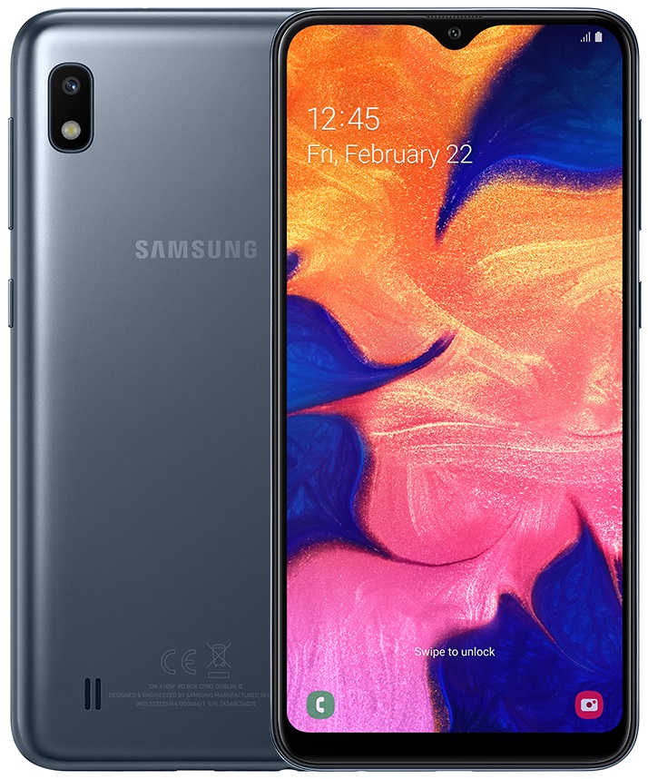 

Смартфон SAMSUNG A105F Galaxy A10 2/32GB Black (SM-A105FZKGSEK)