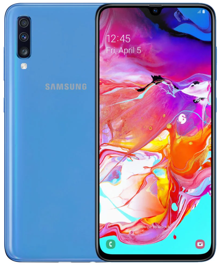 

Смартфон SAMSUNG A705F Galaxy A70 6/128Gb Blue (SM-A705FZBUSEK)