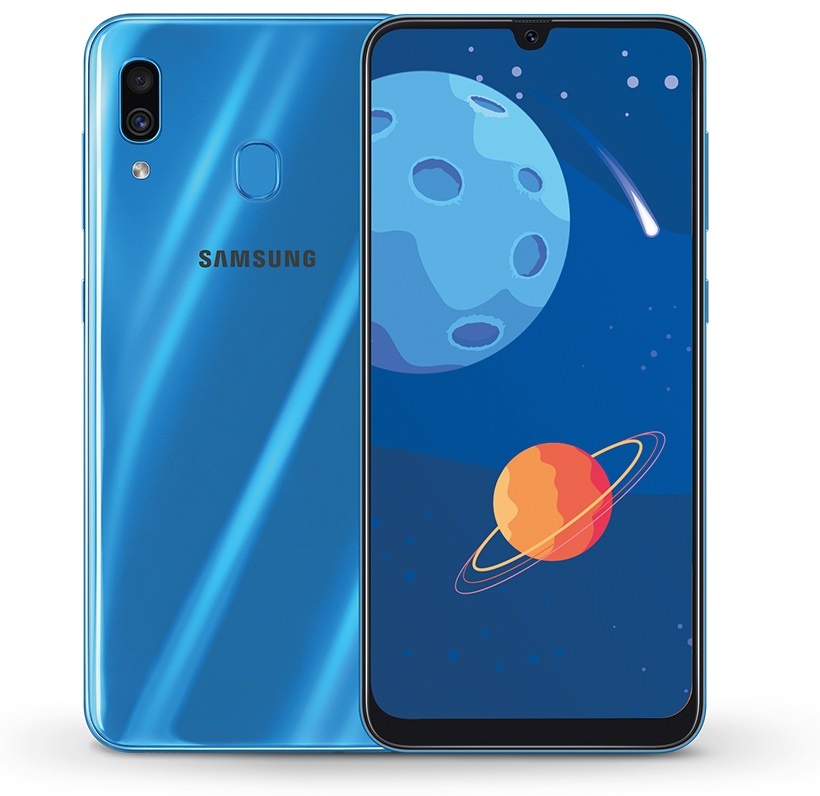 Смартфон SAMSUNG A305F Galaxy A30 4/64GB Blue (SM-A305FZBOSEK) в Киеве