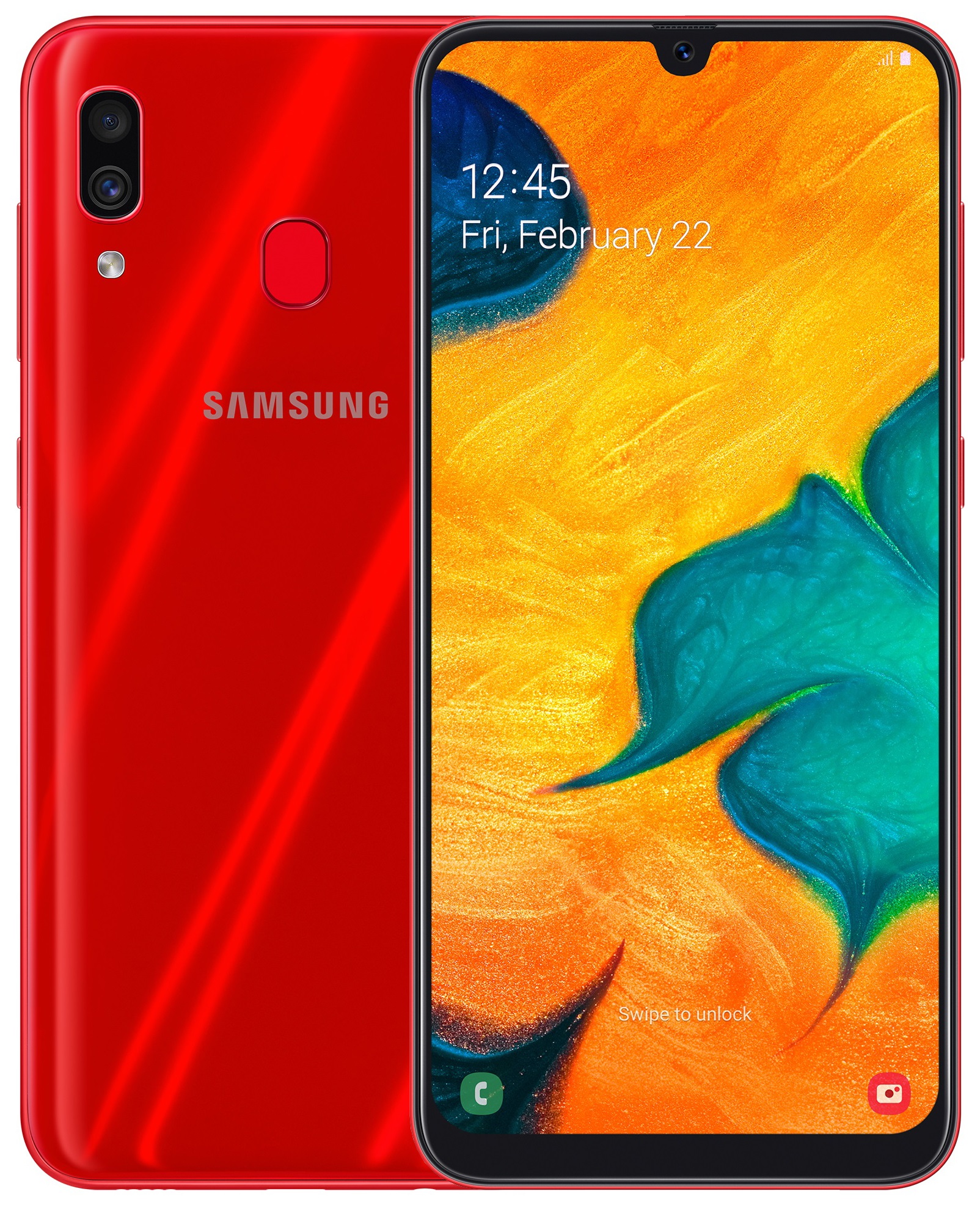 

Смартфон SAMSUNG Galaxy A30 3/32Gb Red (SM-A305FZRUSEK)