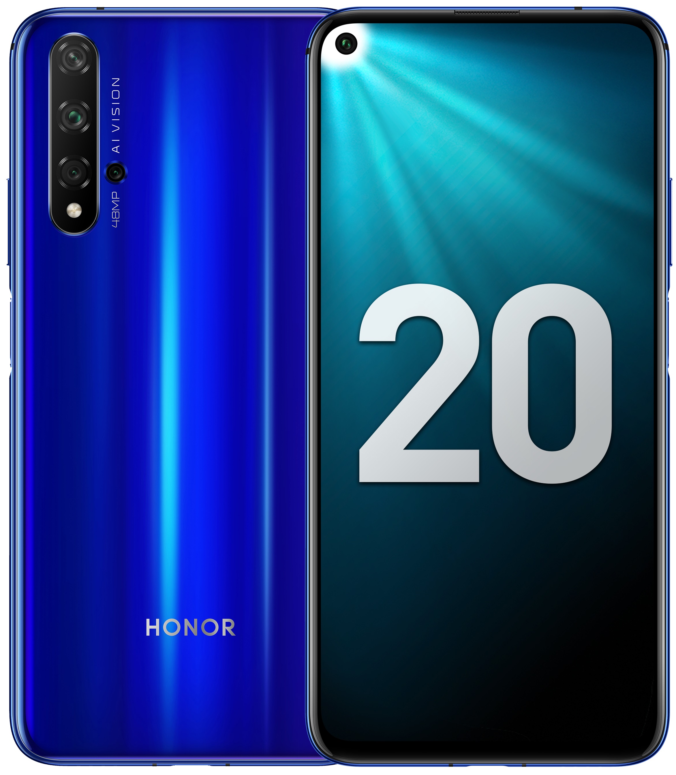 

Смартфон HONOR 20 6/128Gb Sapphire Blue