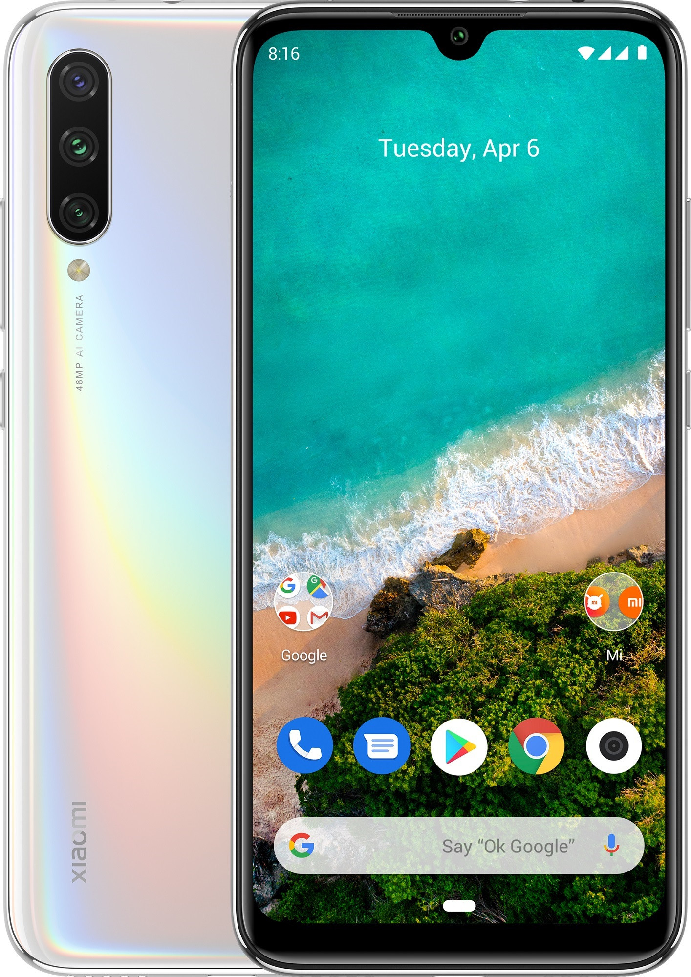 

Смартфон XIAOMI Mi A3 4/64GB More than White