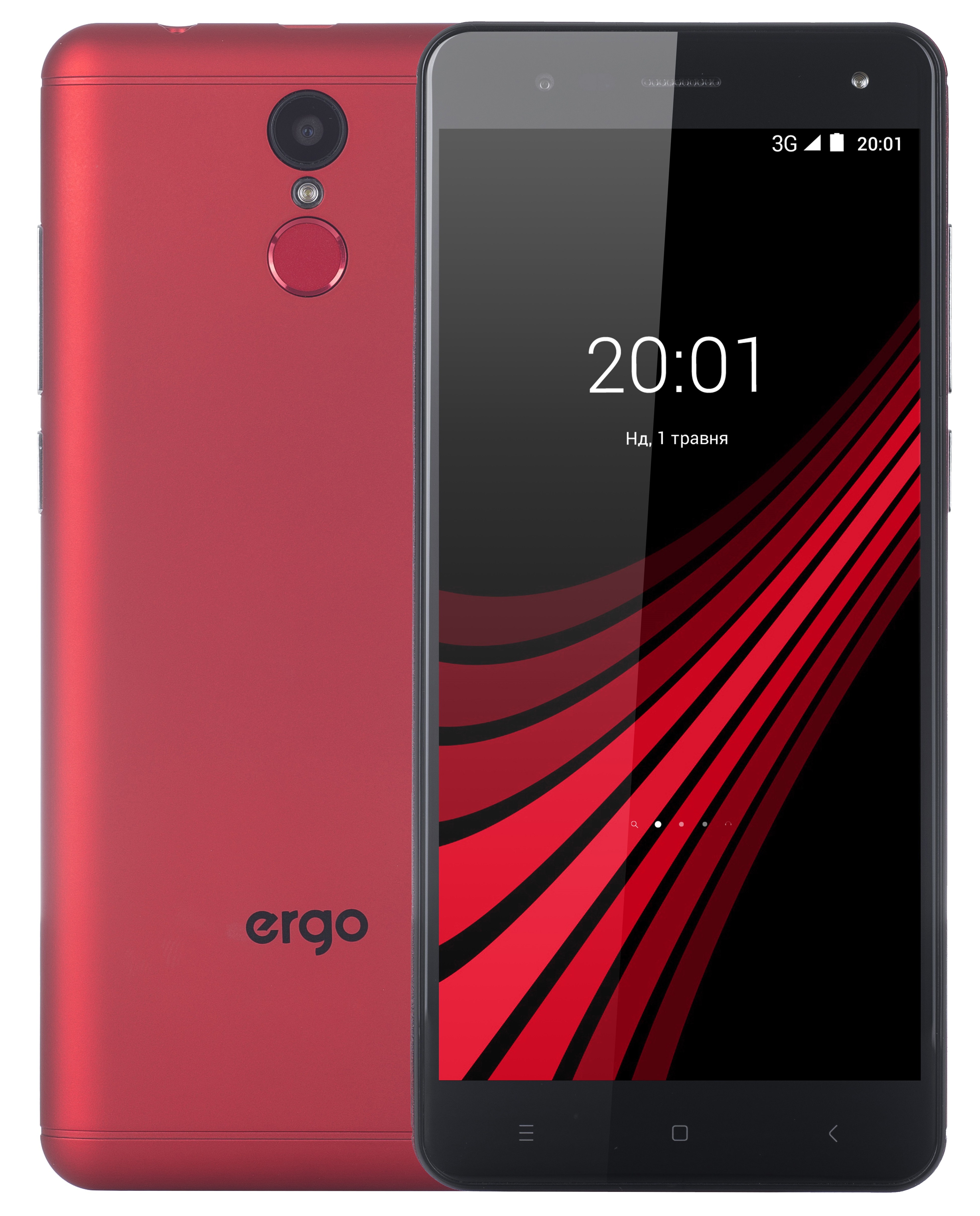 

Смартфон ERGO V550 Vision Red/Black