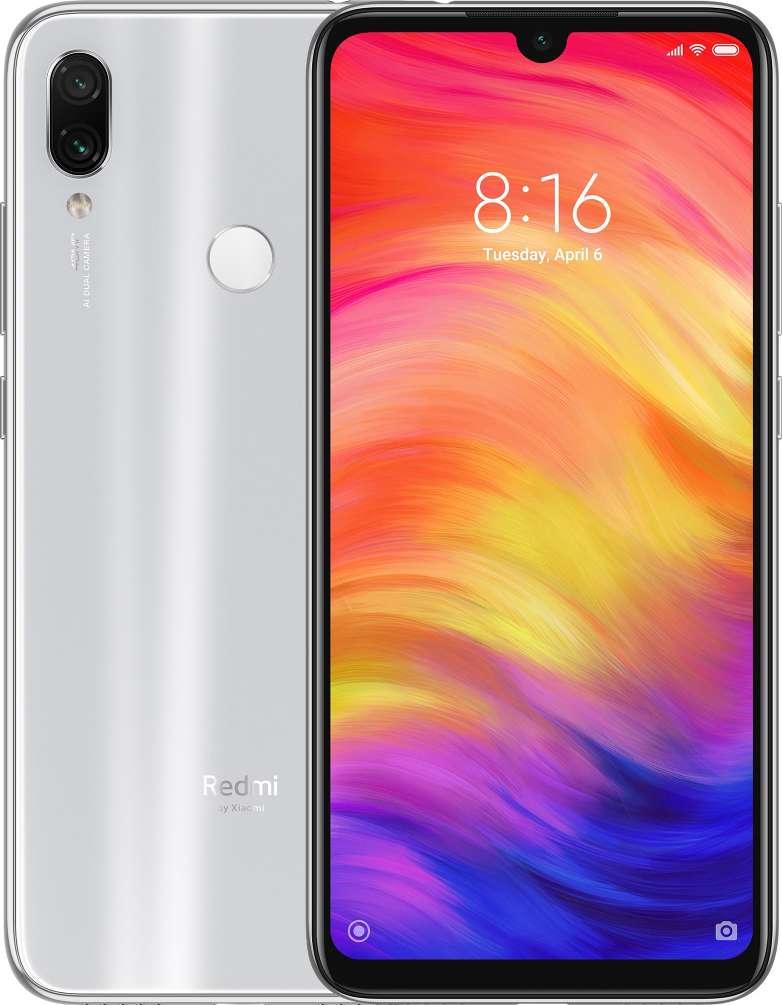 

Смартфон XIAOMI Redmi Note 7 4/64GB Moonlight White