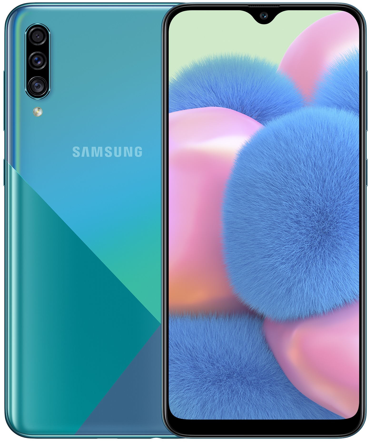 

Смартфон SAMSUNG Galaxy A30s 4/64GB Green (SM-A307FZGVSEK)