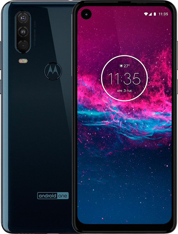 

Смартфон MOTOROLA One Action 4/128 XT2013-2 Blue
