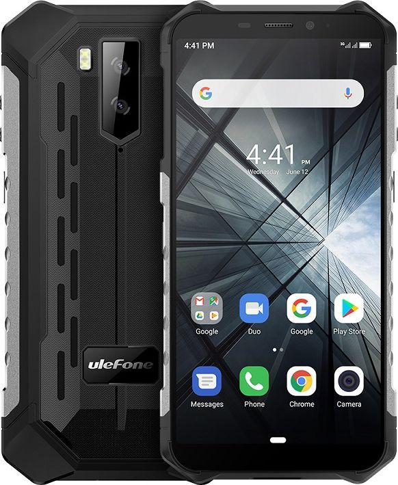 

Смартфон ULEFONE Armor X3 (IP68, 2/32Gb, 3G) Black-SIlver