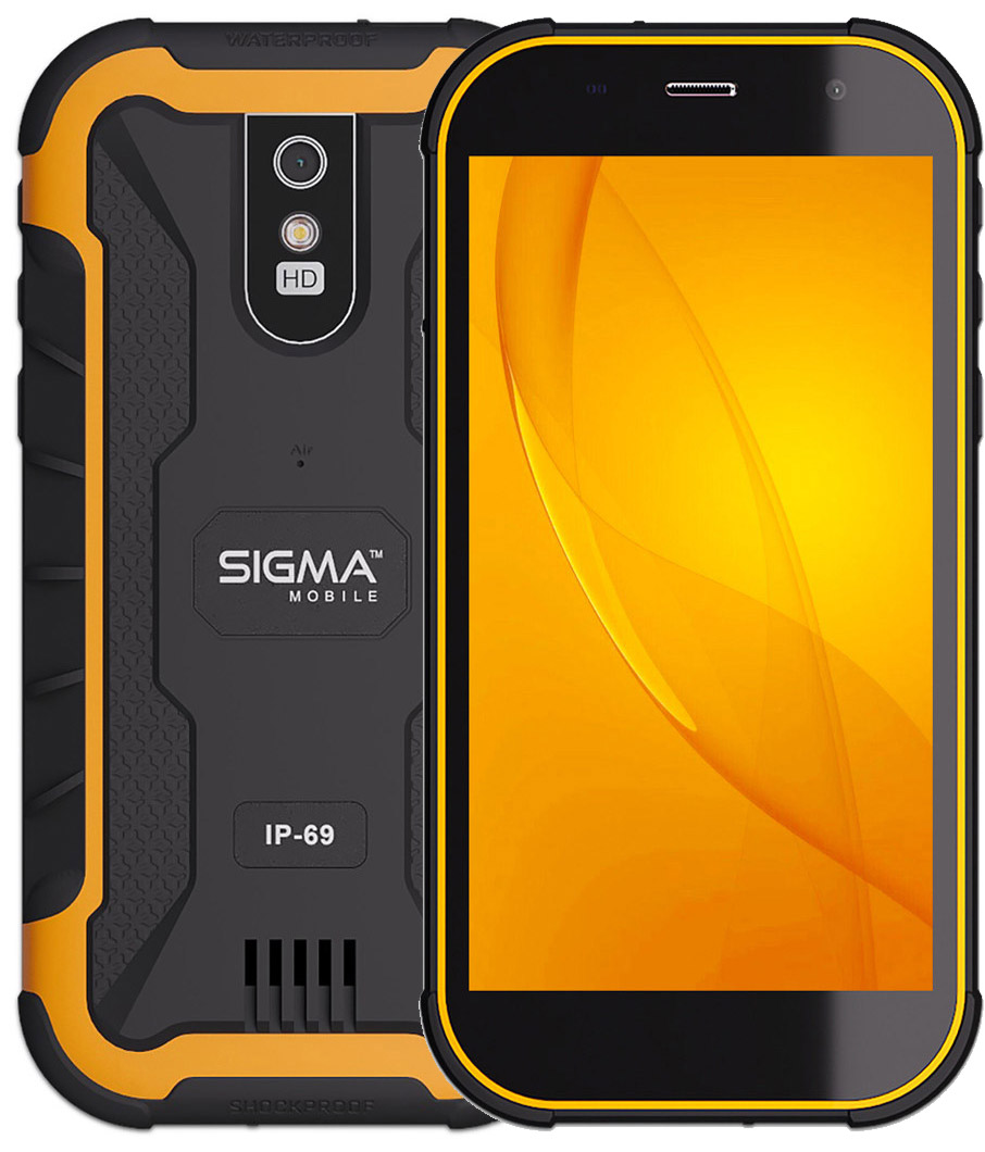 ᐉ Смартфон SIGMA Х-treme PQ20 Black Orange — купить в Киеве и Украине |  Цена и отзывы в ELDORADO