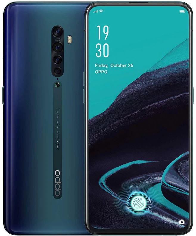 

Смартфон OPPO Reno2 8/256GB Ocean Blue
