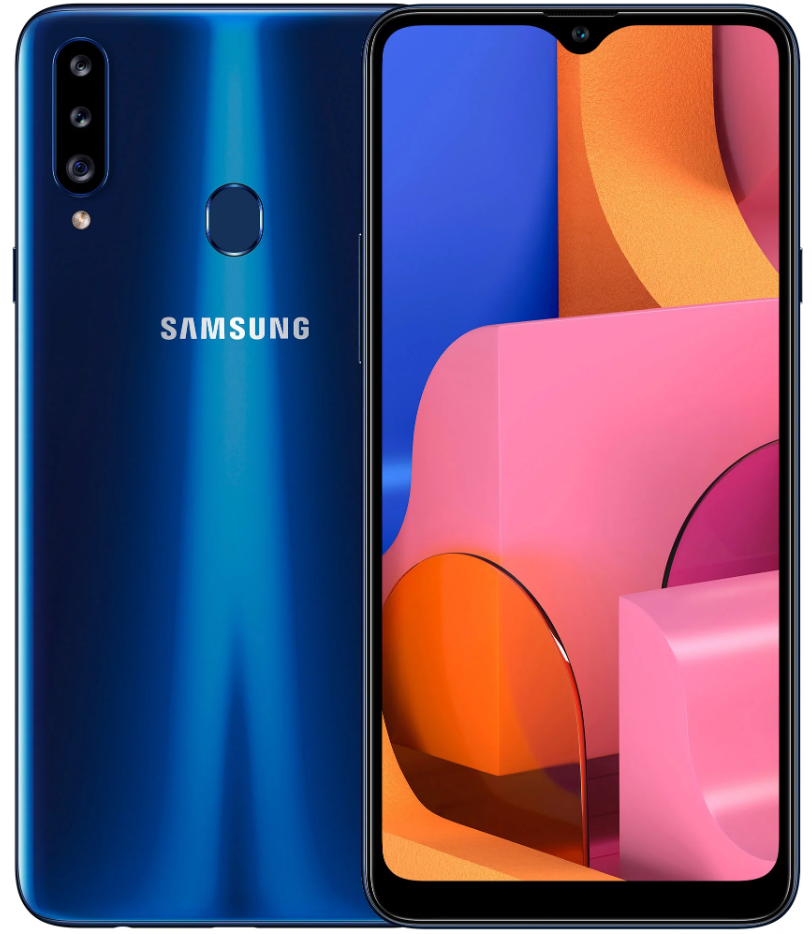 

Смартфон SAMSUNG Galaxy A20s 3/32GB Blue (SM-A207FZBDSEK)