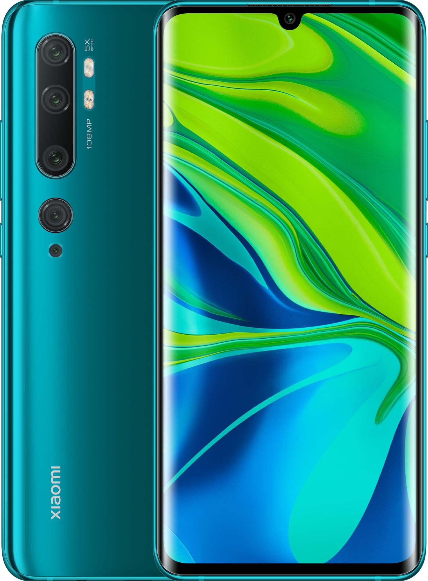 

Смартфон XIAOMI Mi Note 10 6/128GB Aurora Green