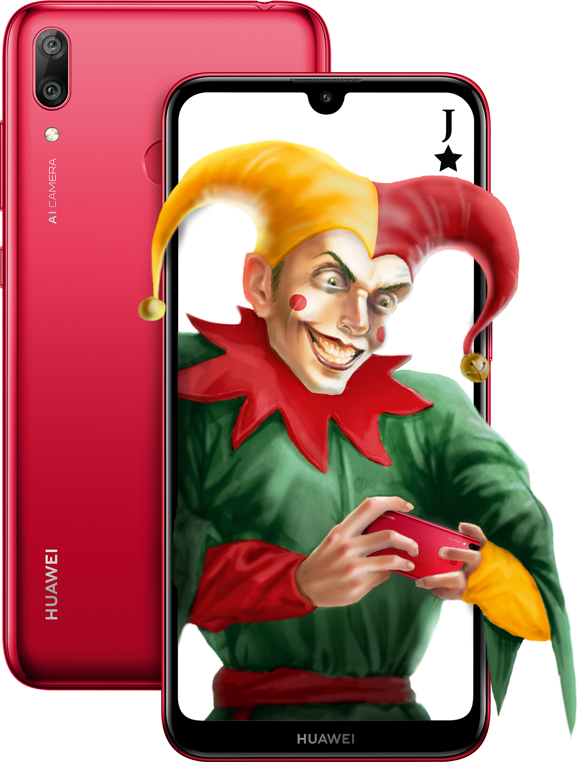 Смартфон HUAWEI Y7 2019 3/32GB Coral Red (51093HEW) в Києві