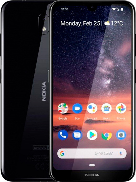 

Смартфон NOKIA 3.2 DS 2/16 Black
