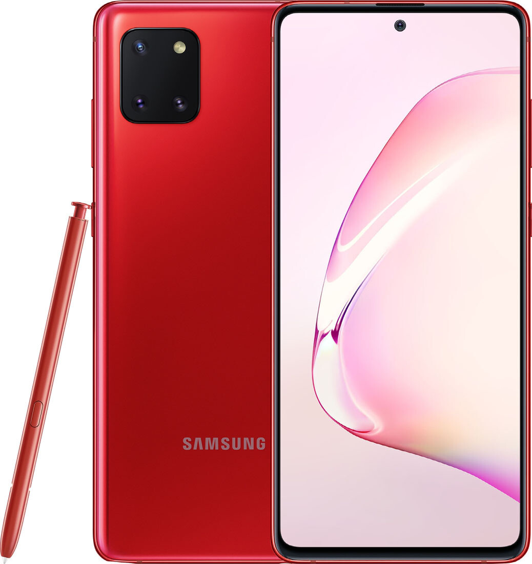 

Смартфон SAMSUNG Galaxy Note 10 Lite Red (SM-N770FZRDSEK)