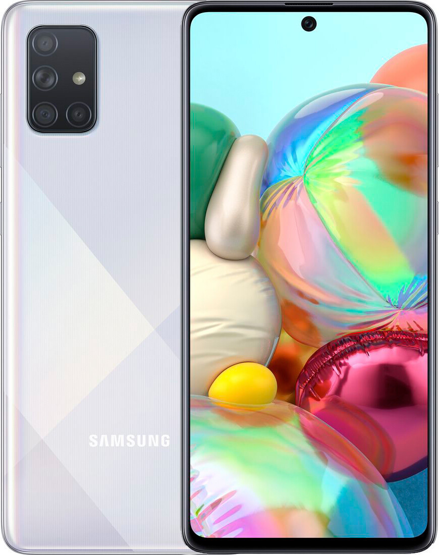 

Смартфон SAMSUNG Galaxy A71 6/128GB Silver (SM-A715FZSUSEK)