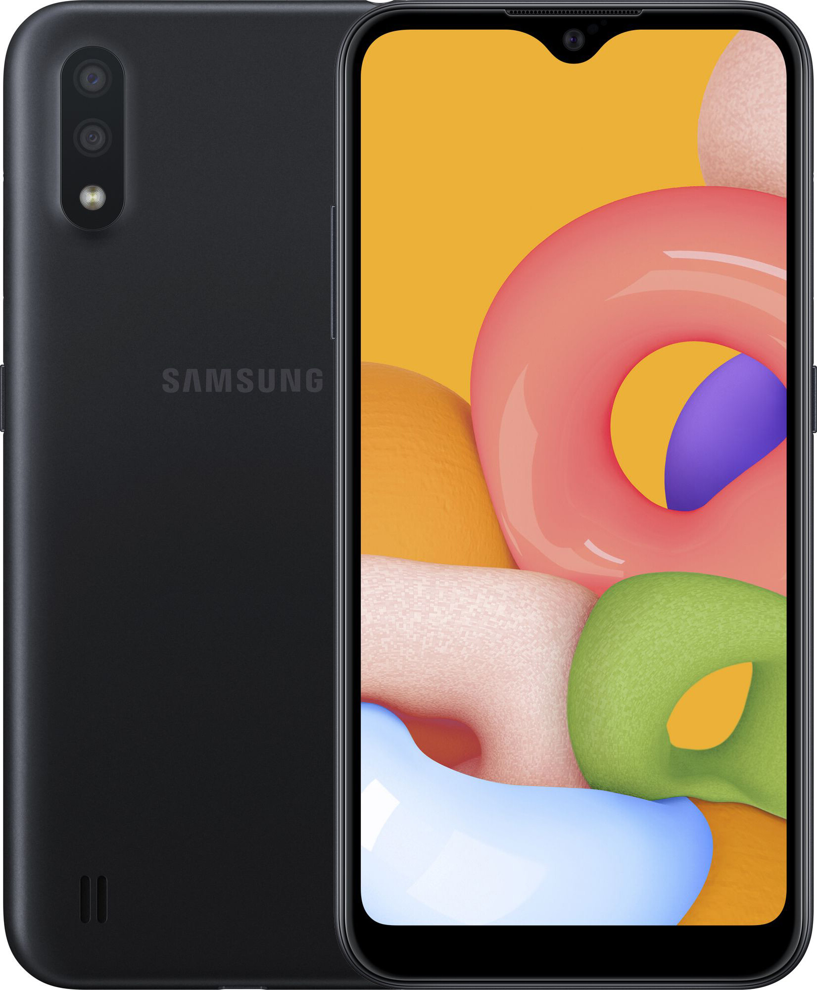 

Смартфон SAMSUNG Galaxy A01 2/16GB Black (SM-A015FZKDSEK)