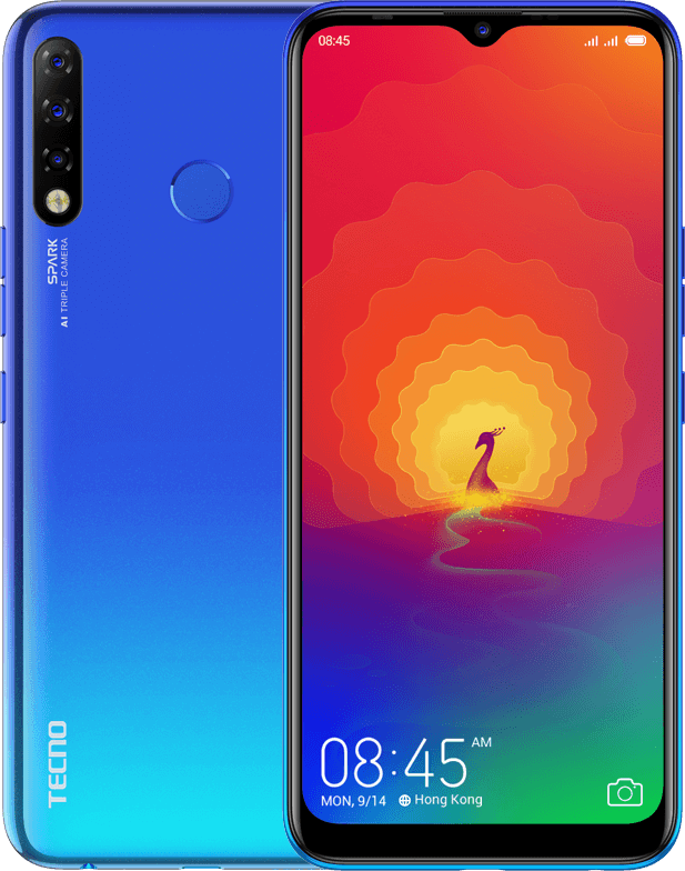 Смартфон TECNO Spark 4 3/32GB (KC2) Vacation Blue в Киеве