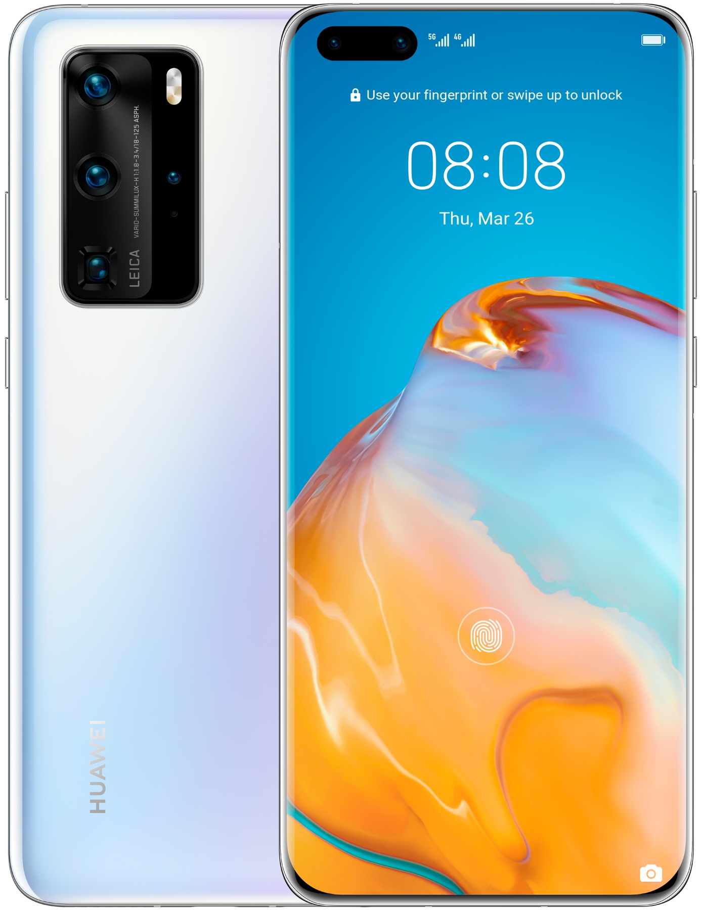 

Смартфон HUAWEI P40 Pro 8/256GB Ice White (51095EXN)