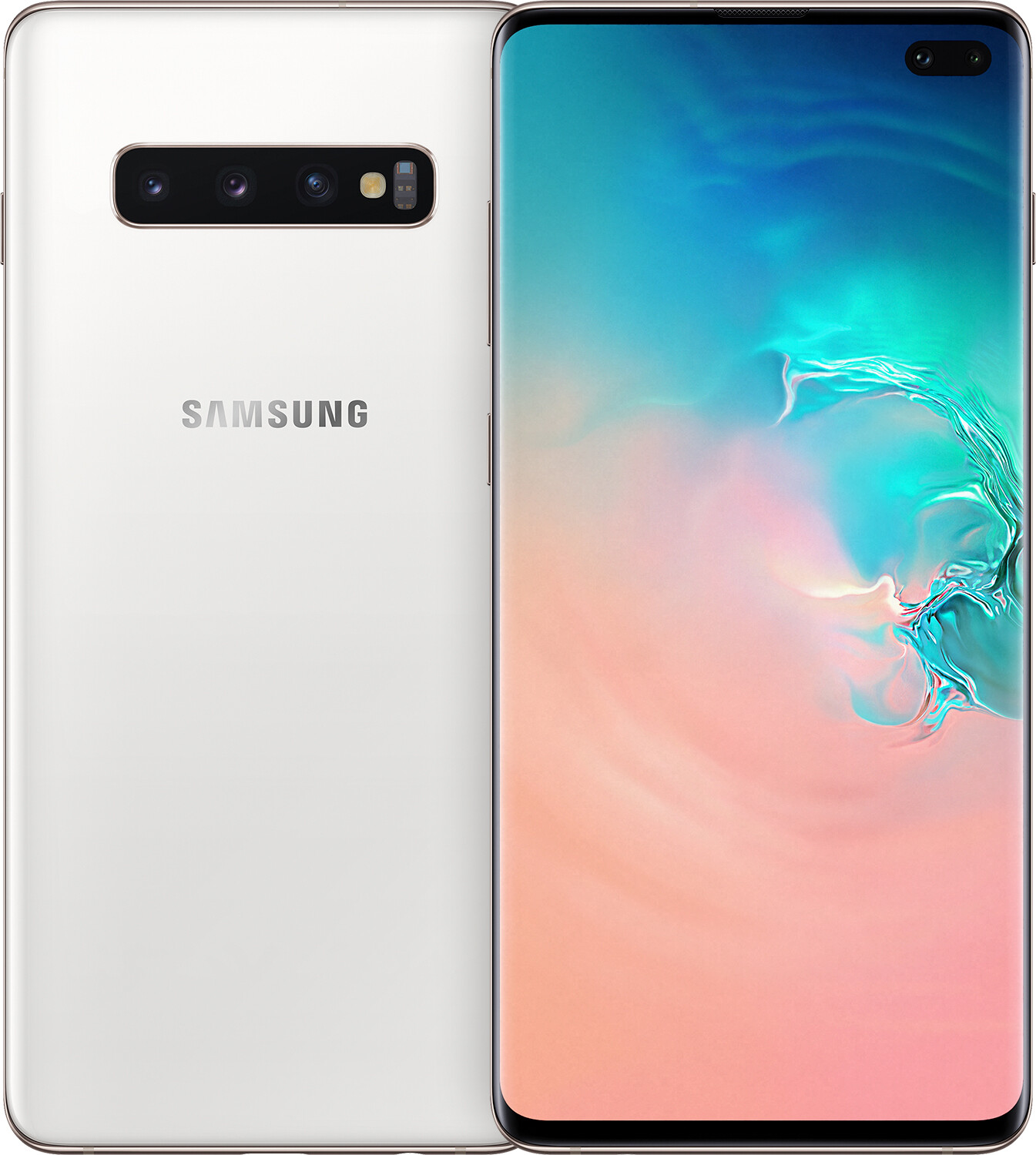 Смартфон SAMSUNG Galaxy S10+ 8/512Gb Ceramic White (SM-G975FCWGSEK) в Києві