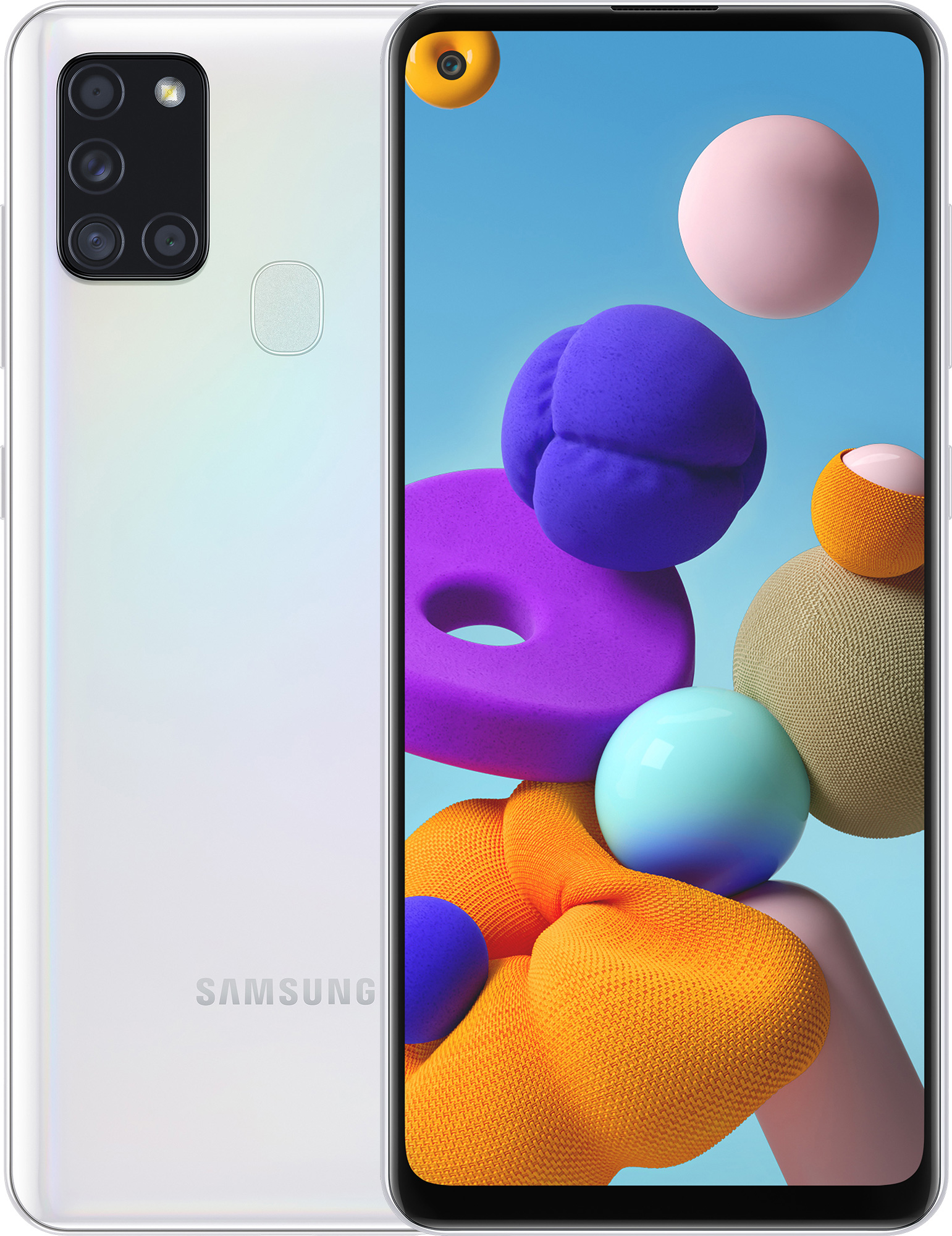 

Смартфон SAMSUNG Galaxy A21s 3/32GB White (SM-A217FZWNSEK)