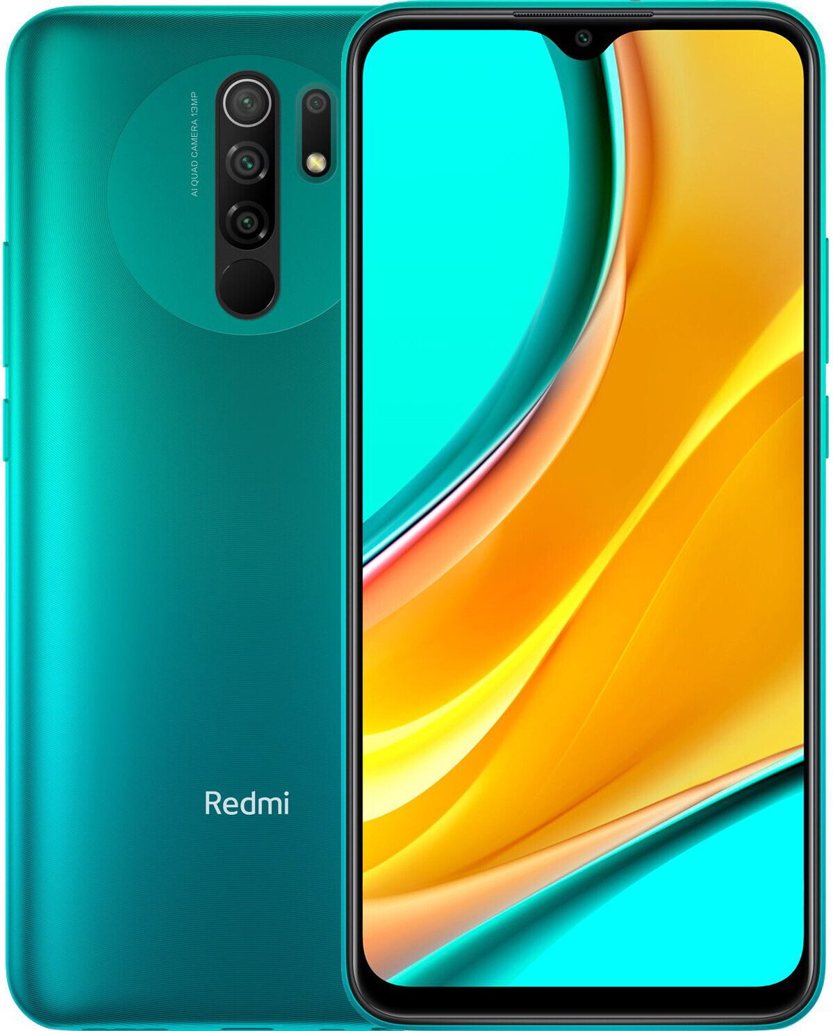 

Смартфон XIAOMI Redmi 9 4/64GB Ocean Green NFC