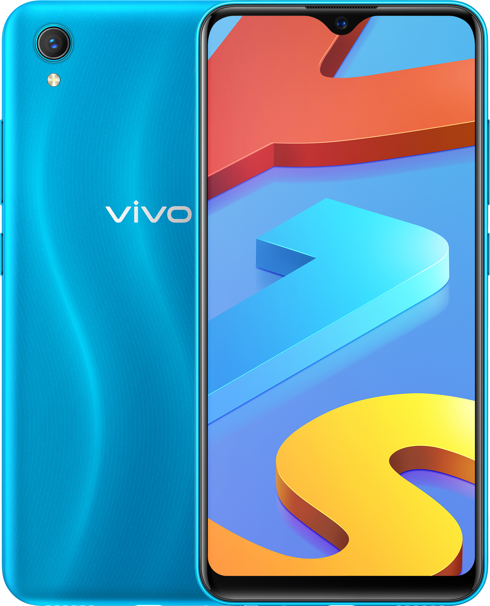 Смартфон vivo Y1s 2/32GB Ripple Blue в Киеве