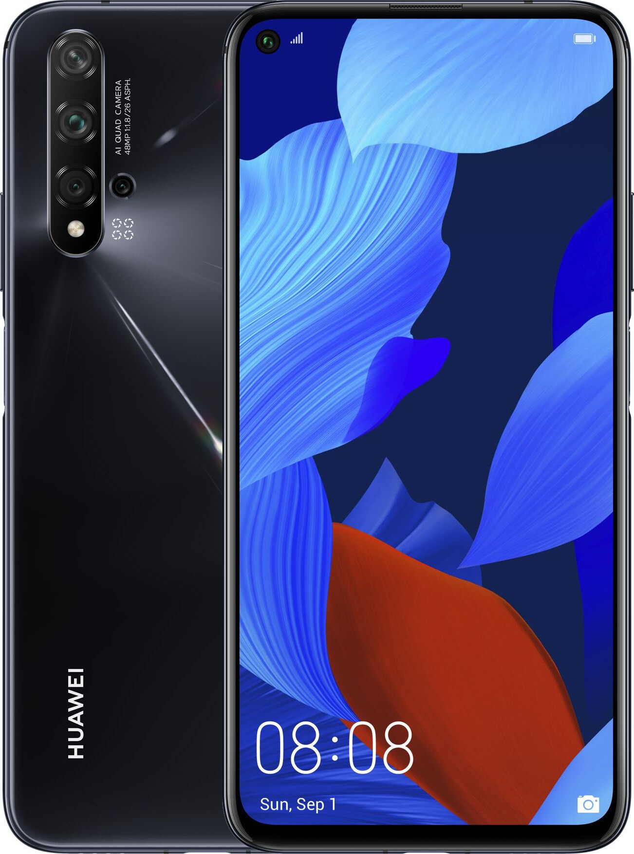 Смартфон HUAWEI Nova 5T 6/128GB Black (51094MEU) в Києві