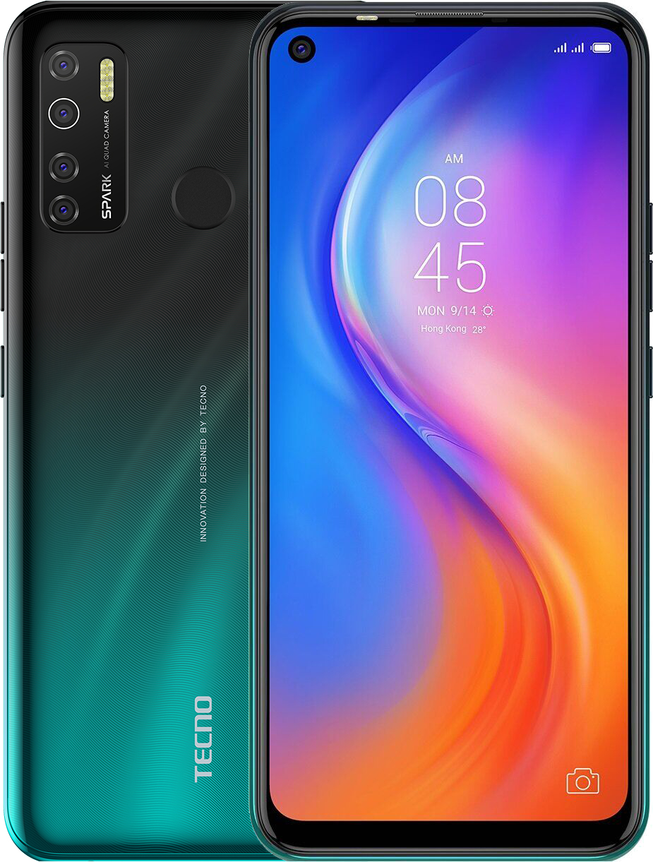Смартфон TECNO Spark 5 Pro (KD7) 4/64Gb Ice Jadeite в Києві