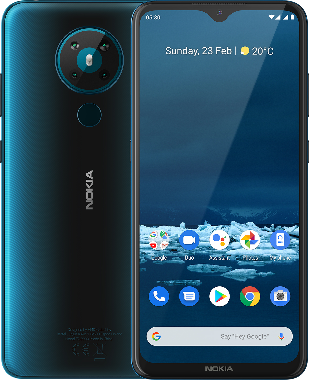 ᐉ Смартфон NOKIA 5.3 4/64GB Cyan — купить в Киеве и Украине | Цена и отзывы  в ELDORADO