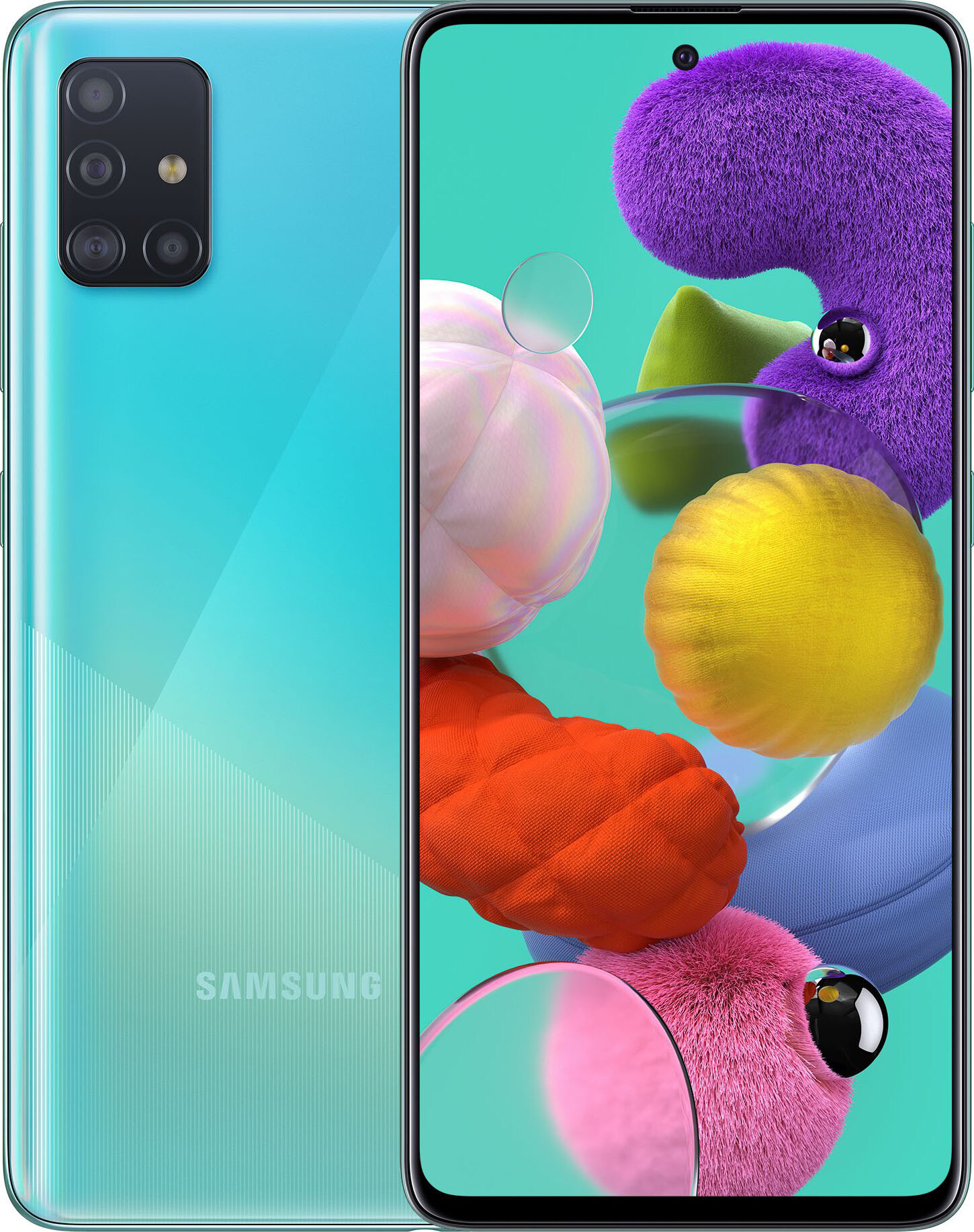 Смартфон SAMSUNG Galaxy A51 4/64GB Blue (SM-A515FZBUSEK) в Киеве