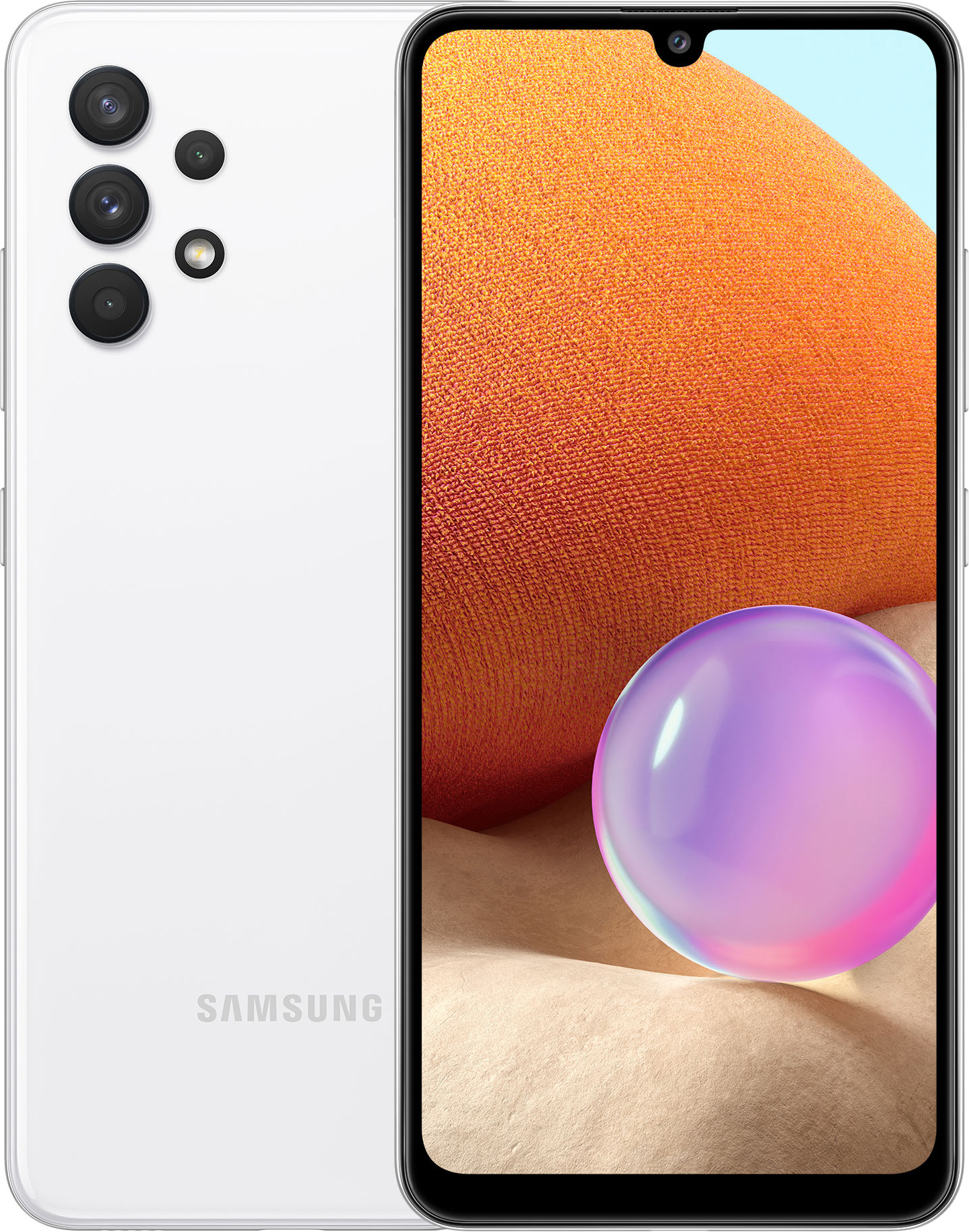 ᐉ Смартфон SAMSUNG Galaxy A32 4/64GB White (SM-A325FZWDSEK) — купить в ...