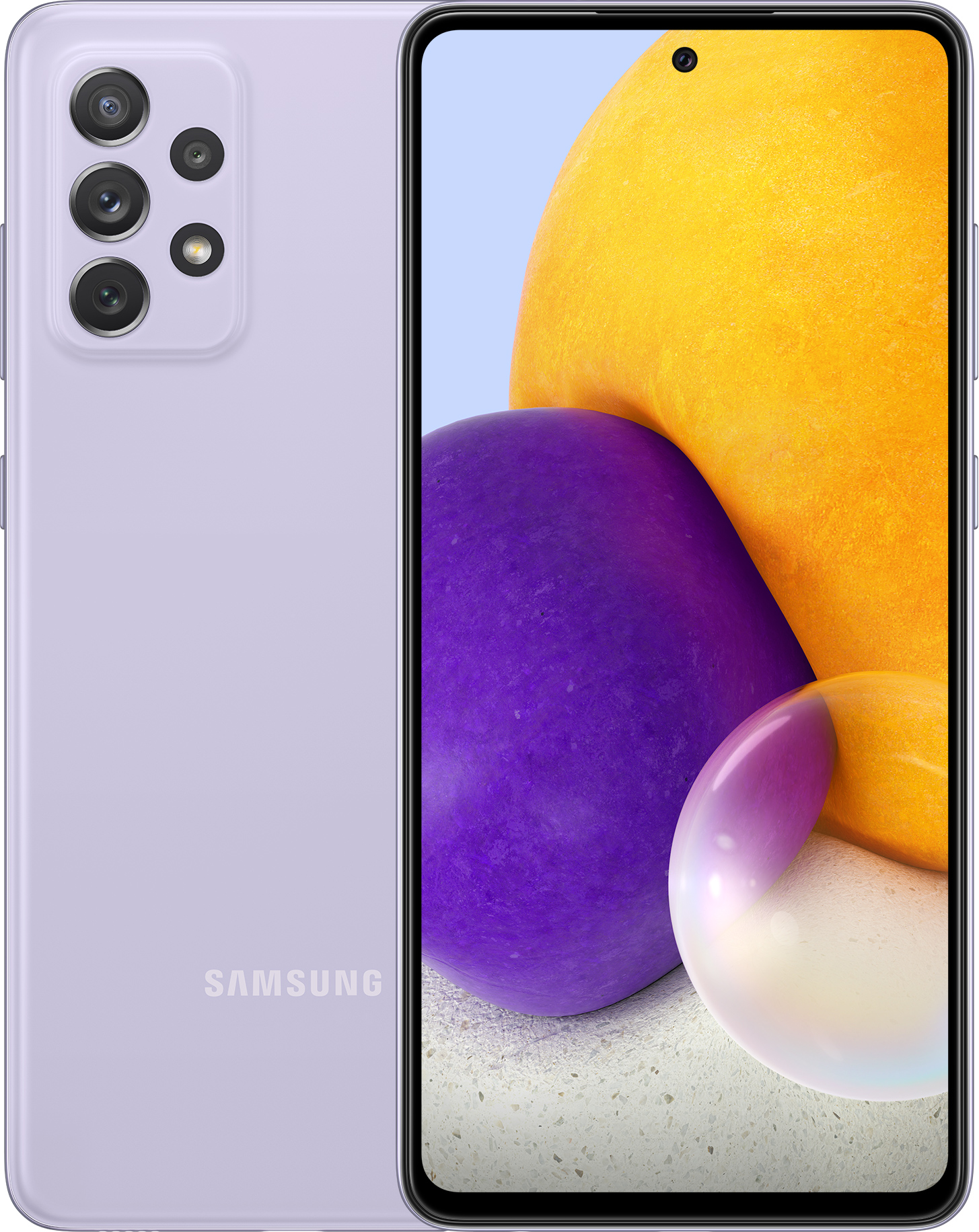 Смартфон SAMSUNG Galaxy A72 8/256GB Light Violet (SM-A725FLVHSEK) в Киеве