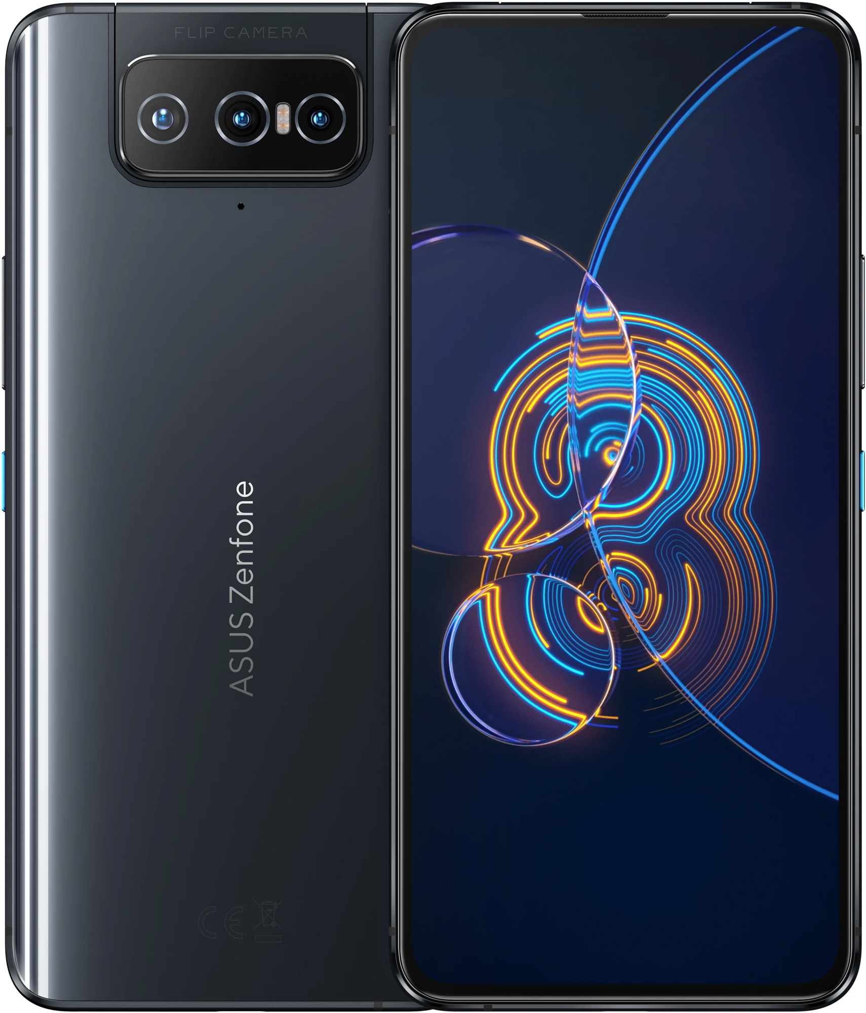 ᐉ Смартфон ASUS ZenFone 8 Flip 8/256GB Galactic Black (ZS672KS-2A003EU) —  купить в Киеве и Украине | Цена и отзывы в ELDORADO