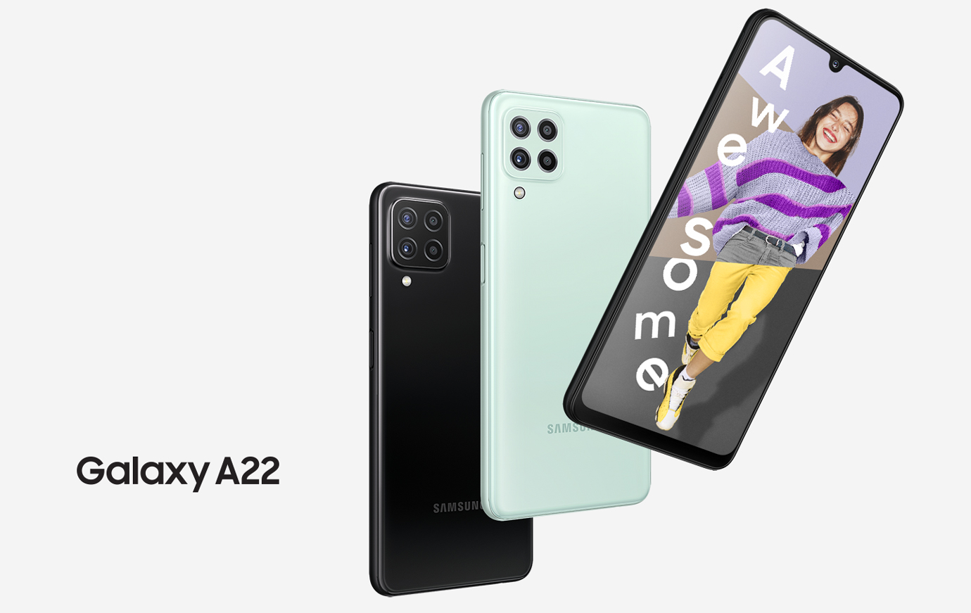 ᐉ Смартфон SAMSUNG Galaxy A22 4/64GB Black (SM-A225FZKDSEK