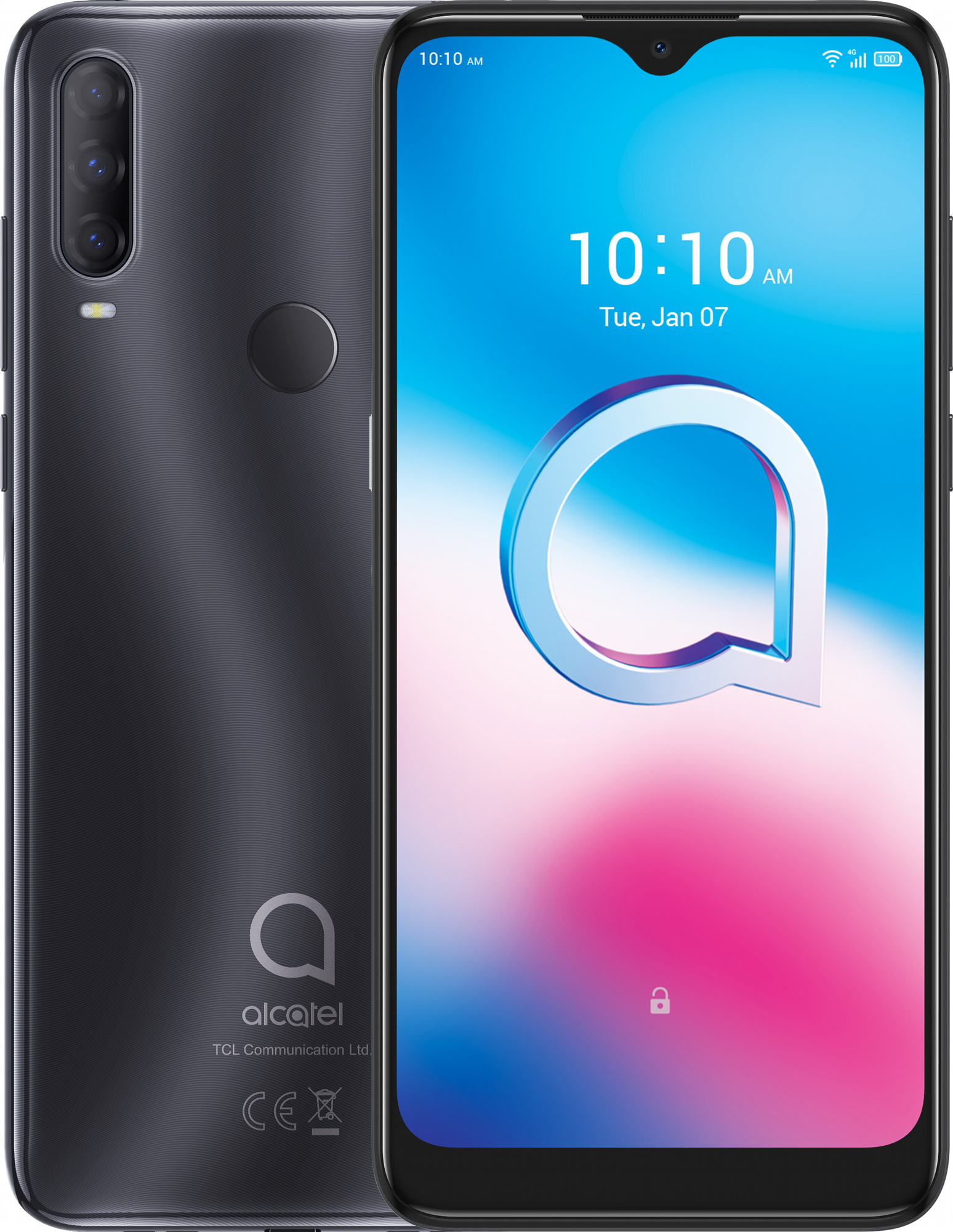 ᐉ Смартфон Alcatel 3L 2020 5029Y 4/64GB NFC Dark Chrome (5029Y-2AALUA12 ...