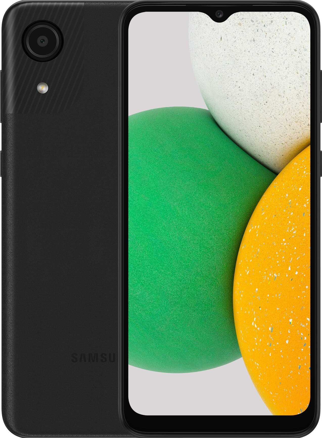 Смартфон SAMSUNG Galaxy A03 Core 2/32GB Black (SM-A032FZKDSEK) в Киеве