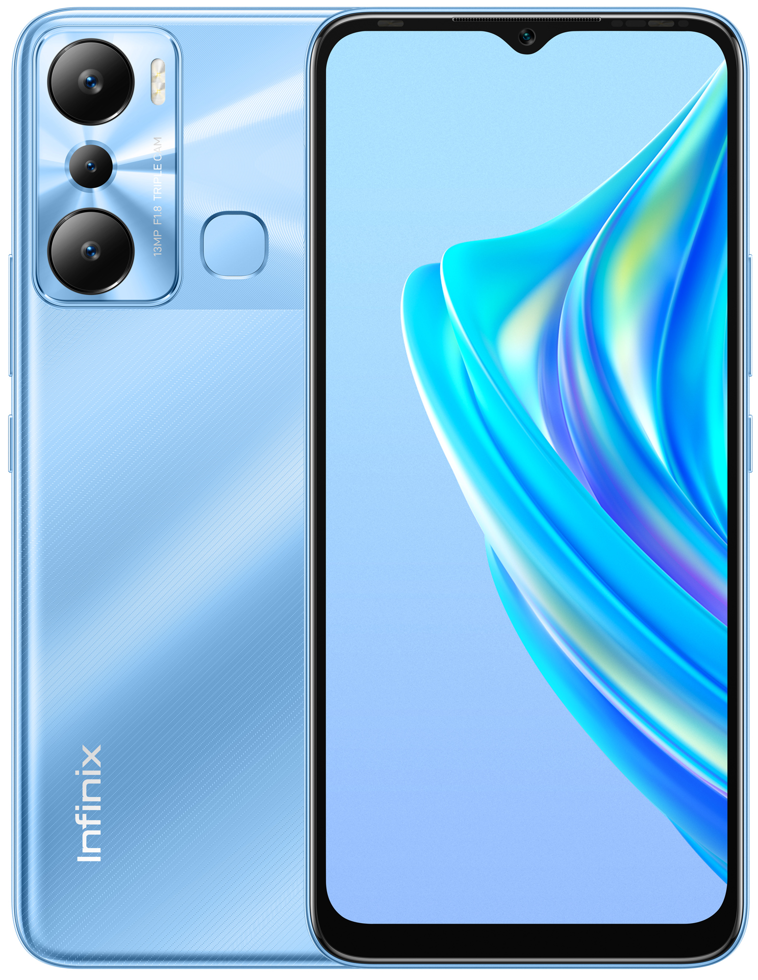 ᐉ Смартфон INFINIX HOT 20i 4/64GB Luna Blue — купити в Києві і Україні ...
