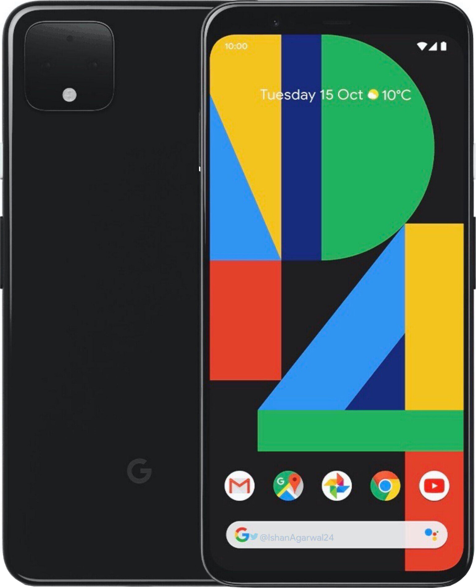 Смартфон GOOGLE Pixel 4 6/64GB Just Black в Киеве