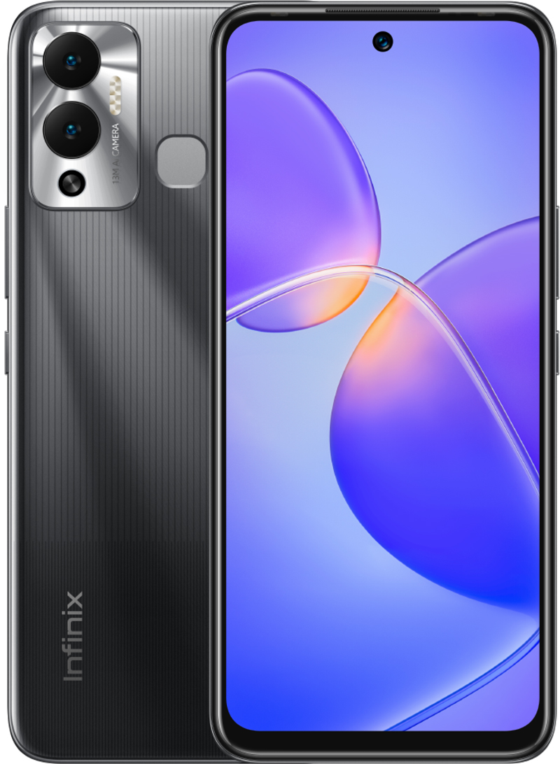 ᐉ Смартфон INFINIX HOT 12 Play NFC 4/64GB Racing Black — купить в Киеве и  Украине | Цена и отзывы в ELDORADO