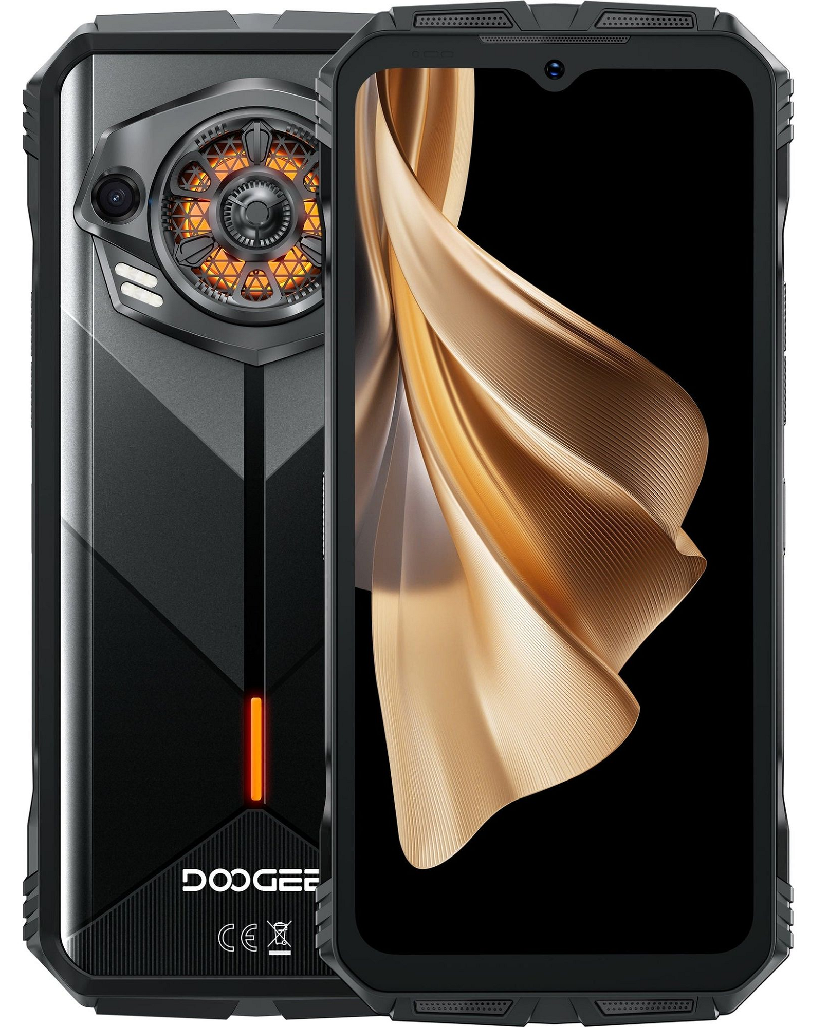 Смартфон DOOGEE S Punk 6/256GB Phantom Black в Киеве