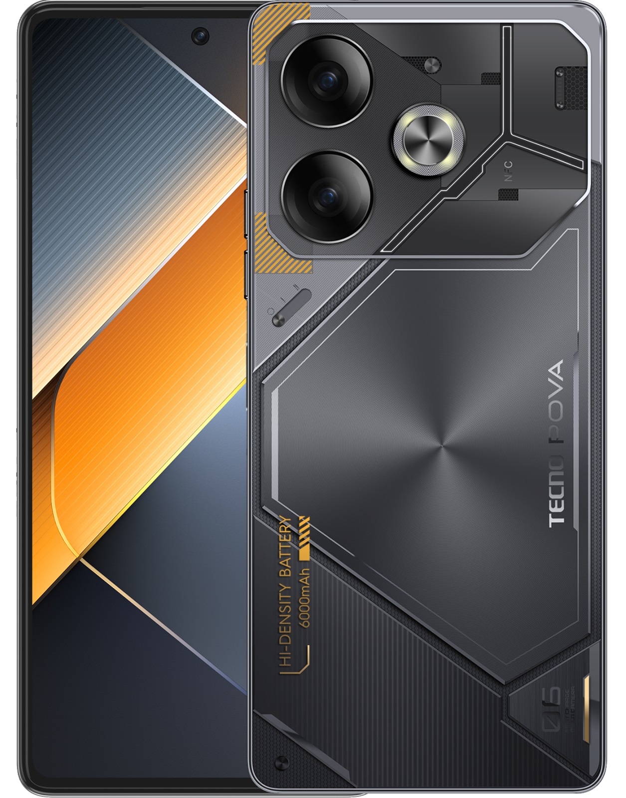 Смартфон TECNO Pova 6 (LI7) 12/256GB Meteorite Grey в Киеве