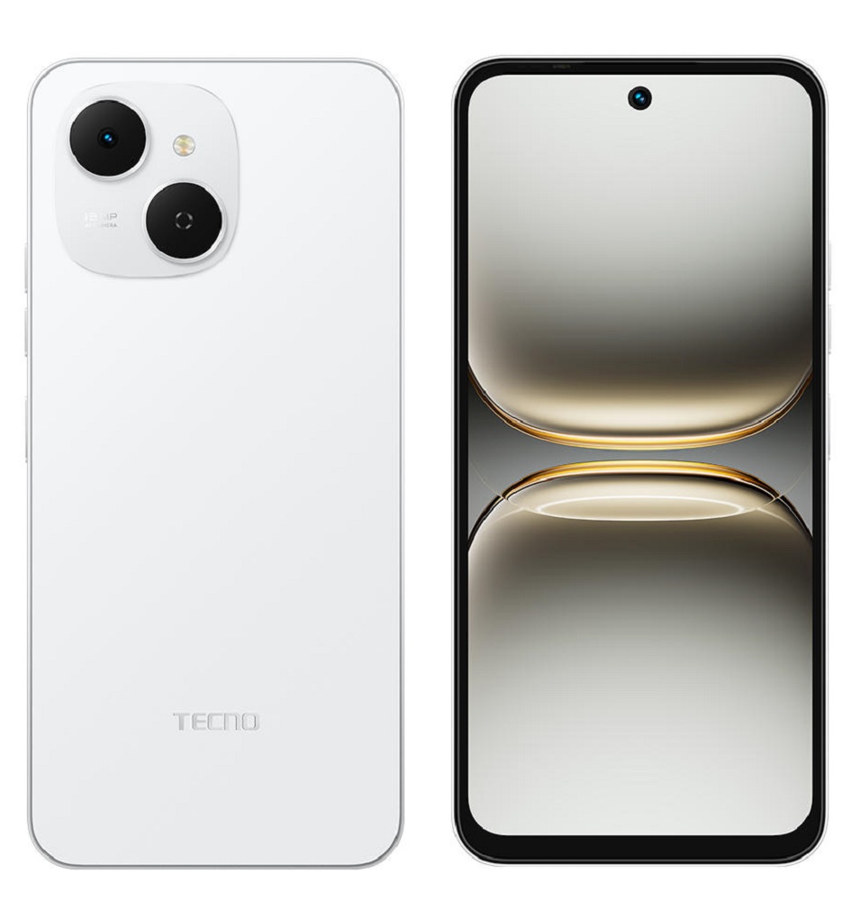 Смартфон TECNO Spark 40C (KM4k) 4/128ГБ Veil White в Киеве