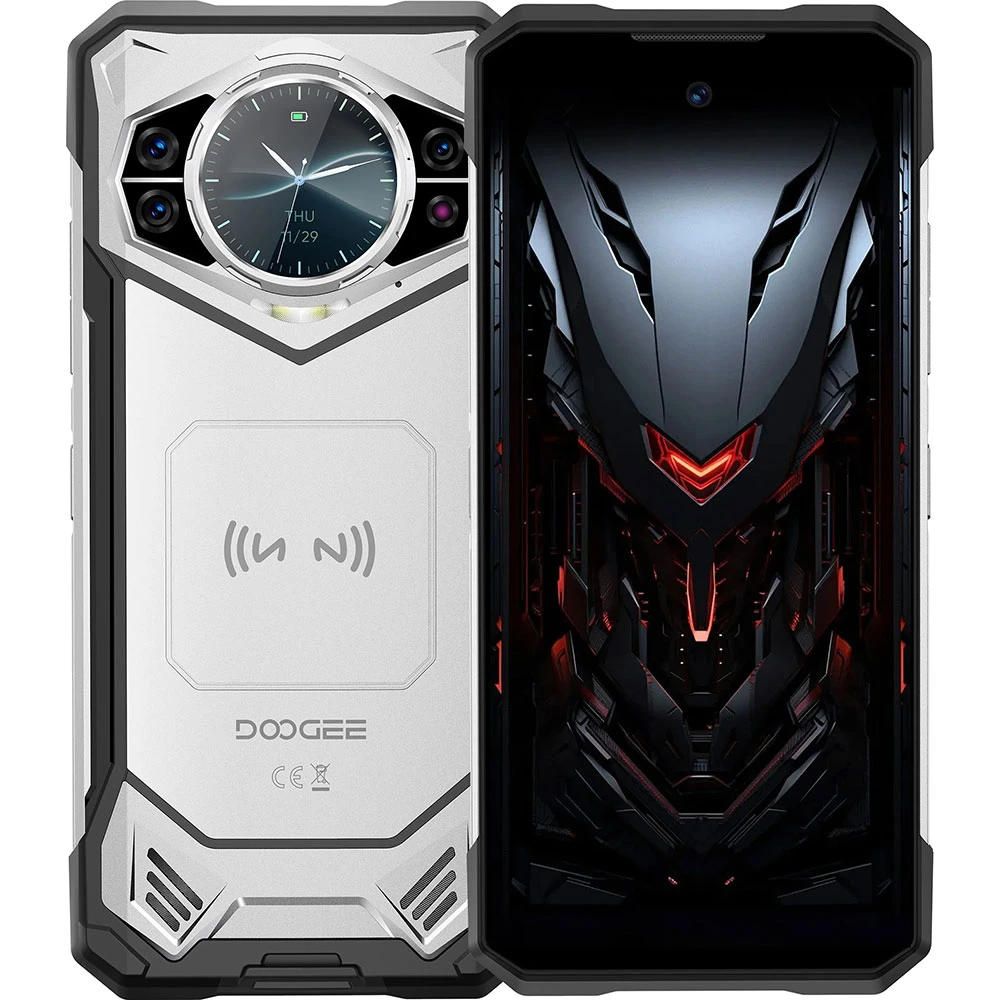 Смартфон DOOGEE S200 5G 12/256ГБ Mecha Silver в Киеве