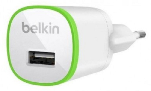 

Сетевое ЗУ Belkin USB HomeCharger USB 1A White (F8J013vfWHT)