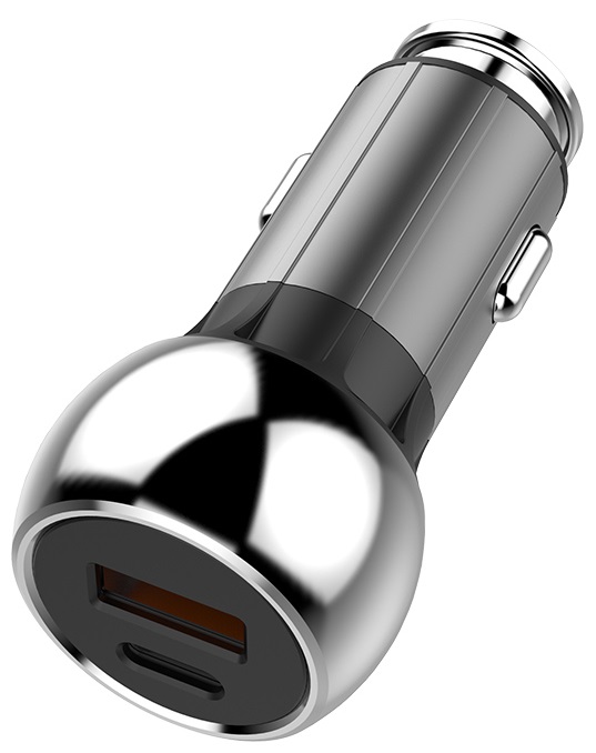 Автомобільний зарядний пристрій Colorway 2USB (PD+ QC3.0 ) (36W) Black · 2