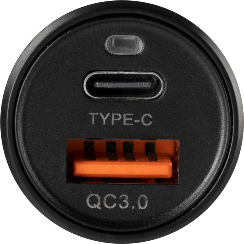Автомобільний зарядний пристрій Gelius Twix GP-CC006 3.1A Чорний · 4