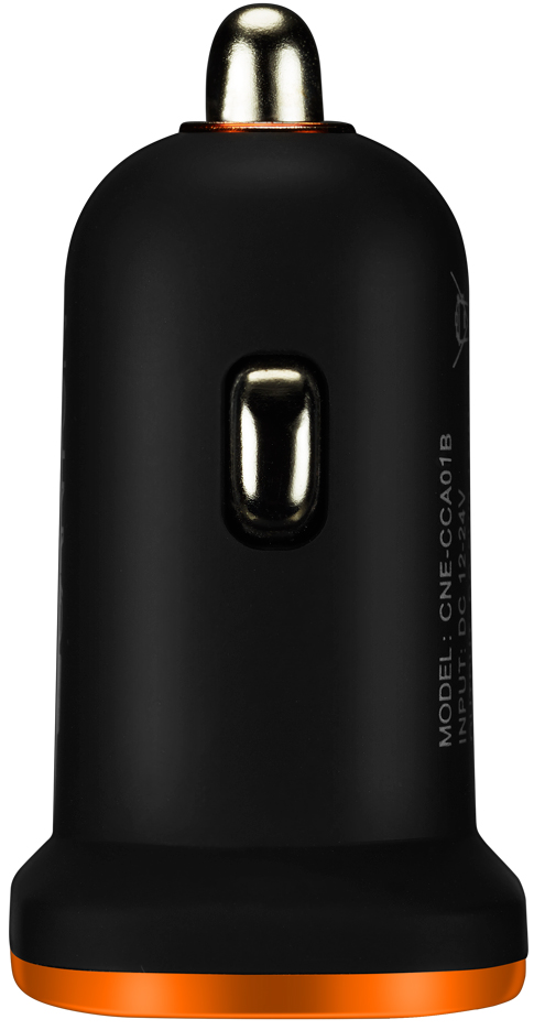 Автомобільний зарядний пристрій CANYON C-01 1USB 1A Black/Orange (CNE-CCA01B) · 2